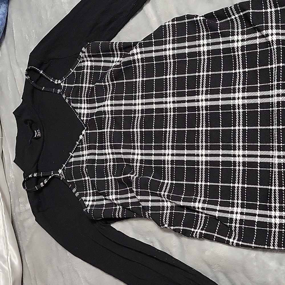 Shein maternity dress & shirt